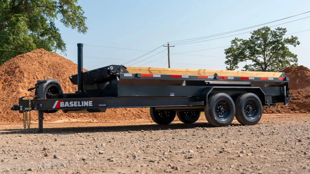 HDU Heavy Duty Dump Trailer