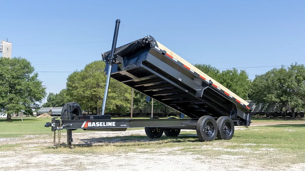 HDU Heavy Duty Dump Trailer