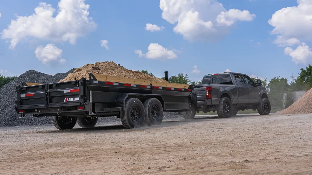 HDU Heavy Duty Dump Trailer