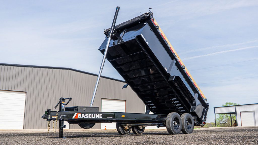 HDU Dump Trailer with 36" Sides